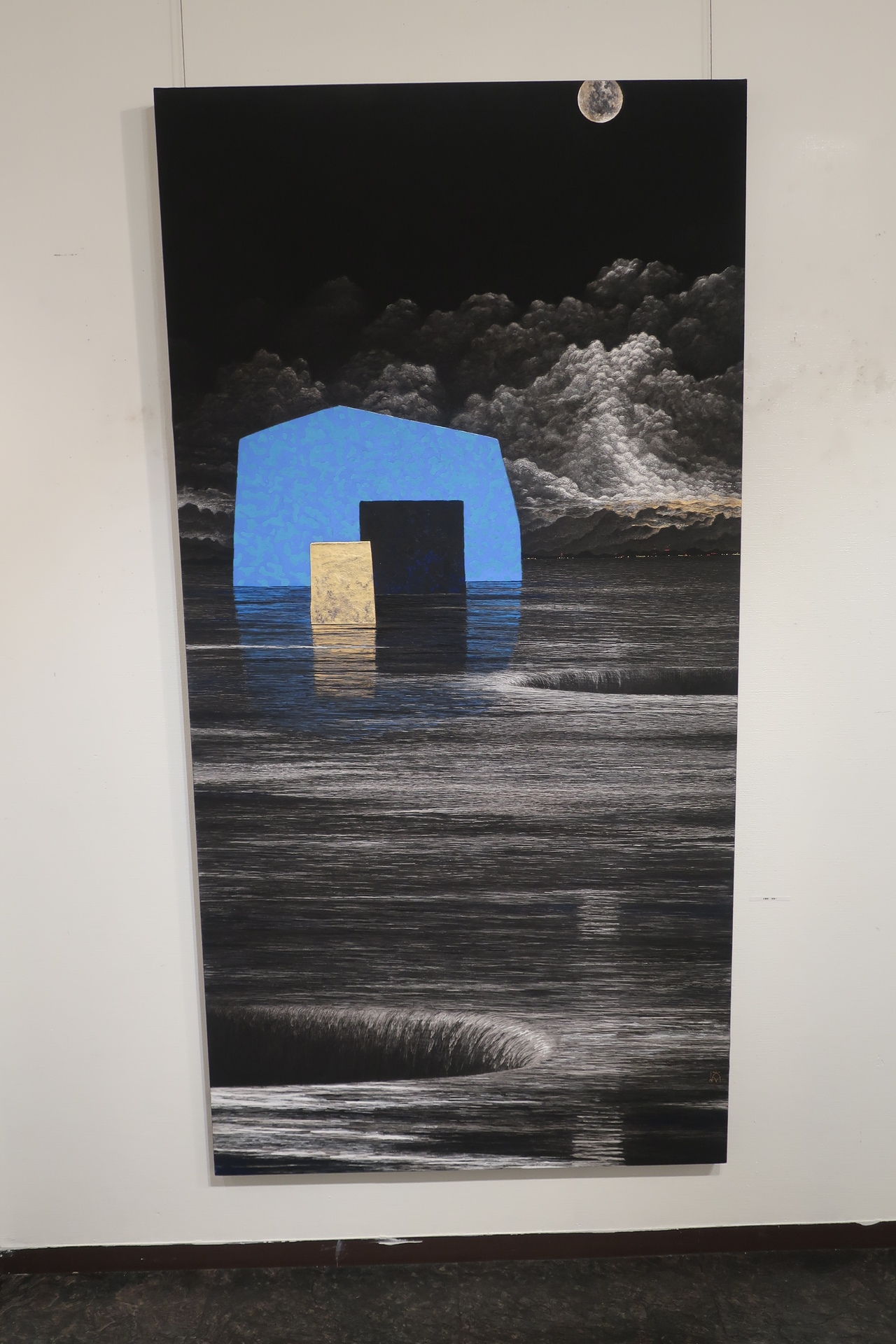 絵画 原誠治作 油絵